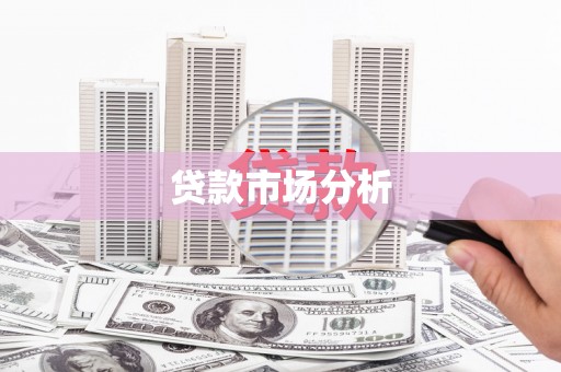 商州贷款市场分析