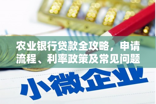 商州农业银行贷款全攻略，申请流程、利率政策及常见问题解析