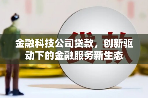 商州金融科技公司贷款，创新驱动下的金融服务新生态