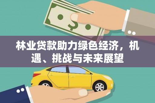商州林业贷款助力绿色经济，机遇、挑战与未来展望