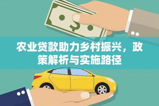 商州农业贷款助力乡村振兴，政策解析与实施路径