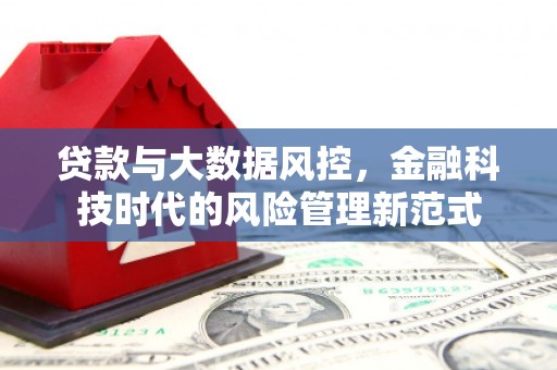 商州贷款与大数据风控，金融科技时代的风险管理新范式