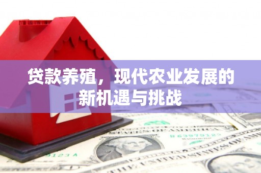 商州贷款养殖，现代农业发展的新机遇与挑战