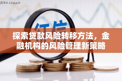 商州探索贷款风险转移方法，金融机构的风险管理新策略