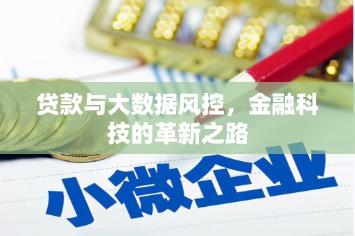 商州贷款与大数据风控，金融科技的革新之路