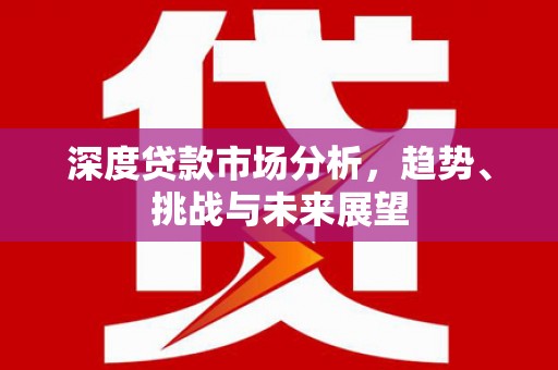 商州深度贷款市场分析，趋势、挑战与未来展望