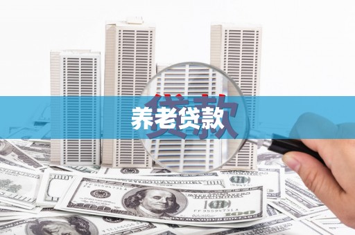 商州养老贷款