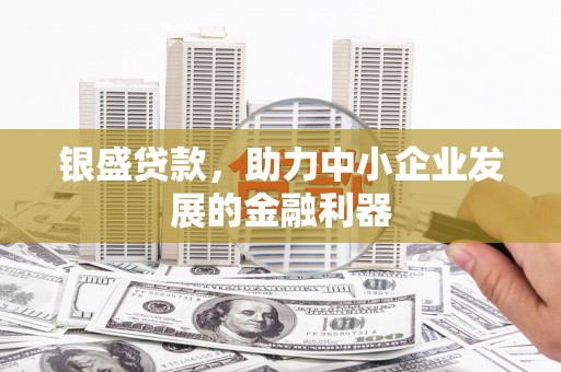 商州银盛贷款，助力中小企业发展的金融利器
