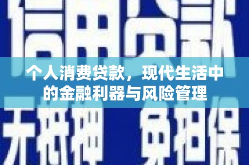 商州个人消费贷款，现代生活中的金融利器与风险管理