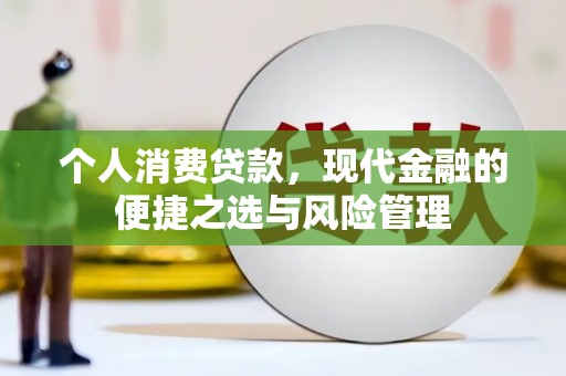 商州个人消费贷款，现代金融的便捷之选与风险管理