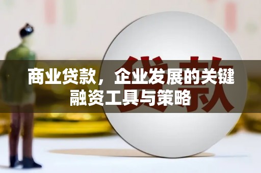 商州商业贷款，企业发展的关键融资工具与策略