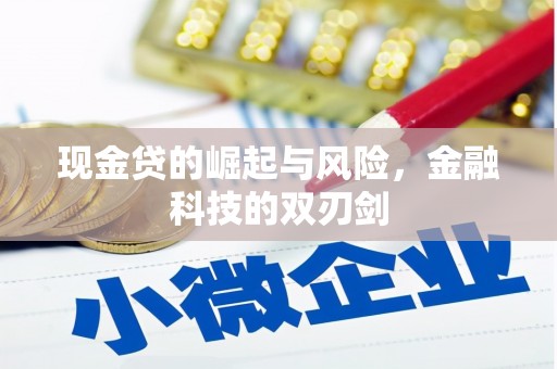 商州现金贷的崛起与风险，金融科技的双刃剑