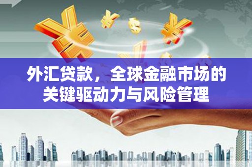 商州外汇贷款，全球金融市场的关键驱动力与风险管理