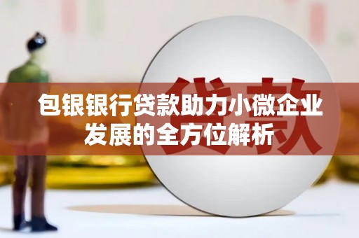 商州包银银行贷款助力小微企业发展的全方位解析