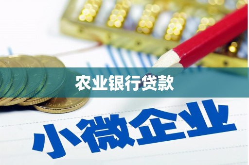 商州农业银行贷款