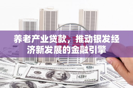 商州养老产业贷款，推动银发经济新发展的金融引擎