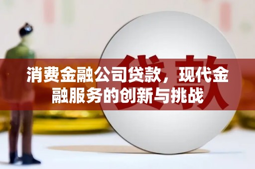 商州消费金融公司贷款，现代金融服务的创新与挑战