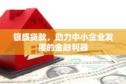 商州银盛贷款，助力中小企业发展的金融利器