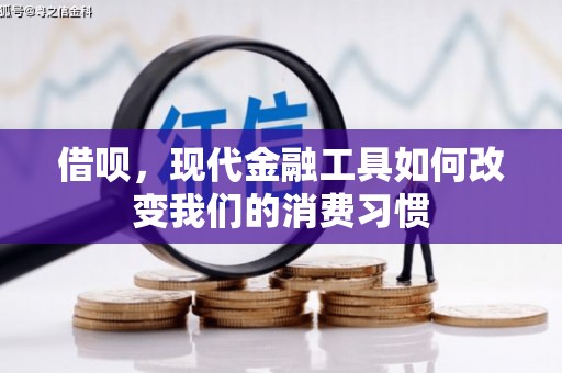 商州借呗，现代金融工具如何改变我们的消费习惯