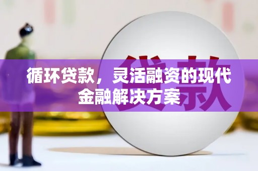 商州循环贷款，灵活融资的现代金融解决方案