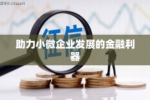 商州助力小微企业发展的金融利器