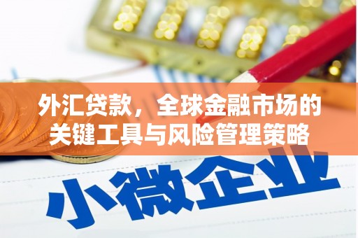 商州外汇贷款，全球金融市场的关键工具与风险管理策略