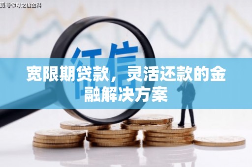 商州宽限期贷款，灵活还款的金融解决方案