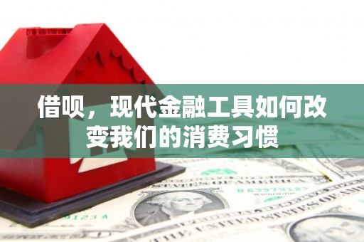 商州借呗，现代金融工具如何改变我们的消费习惯