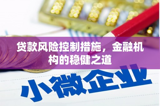 商州贷款风险控制措施，金融机构的稳健之道