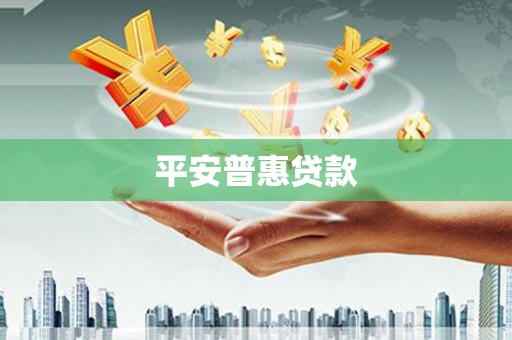 商州平安普惠贷款
