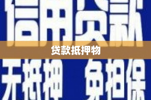 商州贷款抵押物
