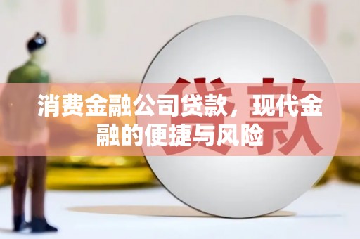 商州消费金融公司贷款，现代金融的便捷与风险
