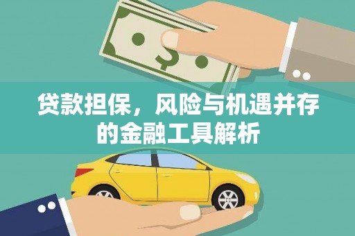 商州贷款担保，风险与机遇并存的金融工具解析