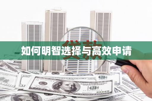 商州如何明智选择与高效申请