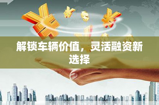 商州解锁车辆价值，灵活融资新选择