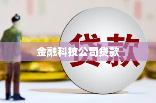 商州金融科技公司贷款